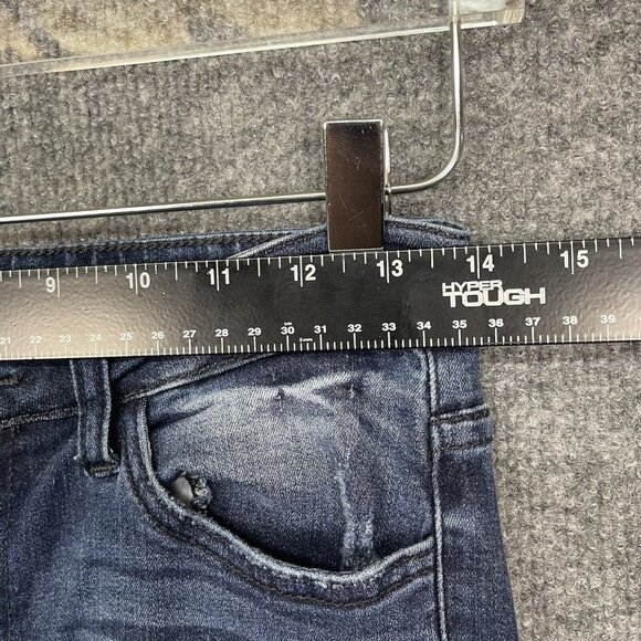 KanCan Jeans Womens 7 27 Blue Distressed Cotton Stretch Denim Style KC11014 - Picture 9 of 16